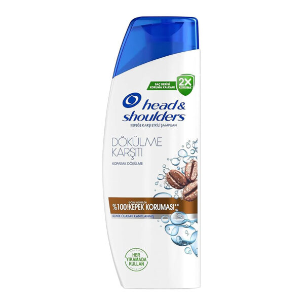 شامپو ضد شوره و ضد ريزش قهوه هداند شولدرز head & shoulders