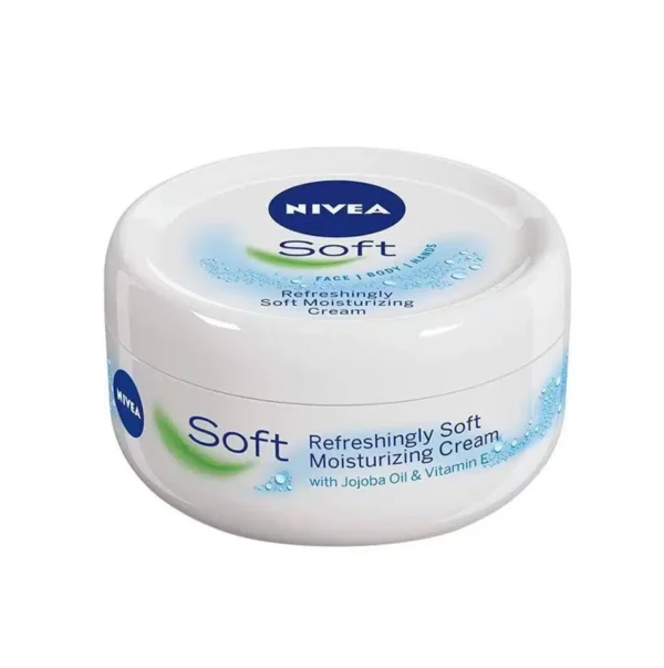 کرم  مرطوب کننده نیوآ سافت Nivea Soft حجم 300 میل